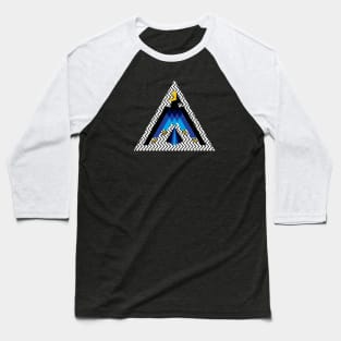 Triangular Thunderbird Storm Baseball T-Shirt